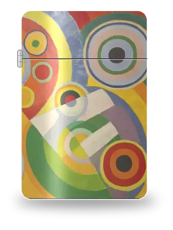 Ritmo, Gioia di vivere di Robert Delaunay – cover d’arte per inserto di accendino