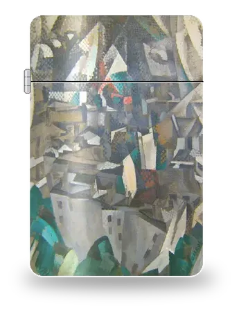 La città n. 2 di Robert Delaunay – cover d’arte per inserto di accendino