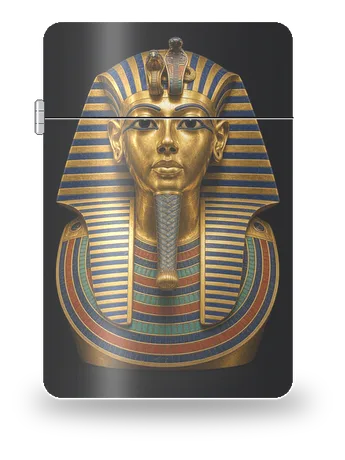 Maschera d’oro di Tutankhamon di Civiltà antiche · Egitto – cover d’arte per inserto di accendino