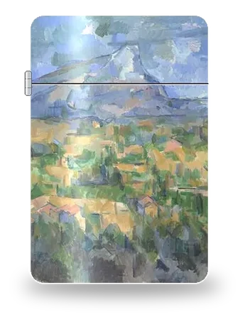 Mont Sainte-Victoire di Paul Cézanne – cover d’arte per inserto di accendino