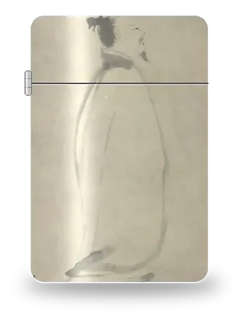 이백행음도 (양해 그림) (이백 · 시선) 아트 케이스