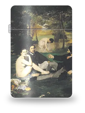 Colazione sull'erba di Édouard Manet – cover d’arte per inserto di accendino
