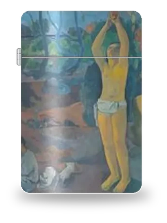 Da dove veniamo? Chi siamo? Dove andiamo? di Paul Gauguin – cover d’arte per inserto di accendino