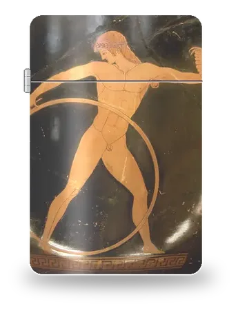 Ganimede di Pittura vascolare greca – cover d’arte per inserto di accendino