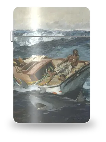 The Gulf Stream by Winslow Homer — art case for a lighter insert