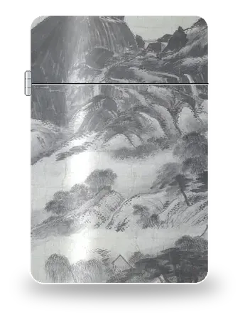 仁旺霽色图（郑敾）艺术外壳