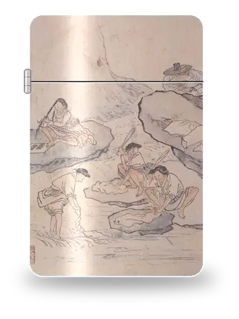 浣衣处（金弘道）艺术外壳