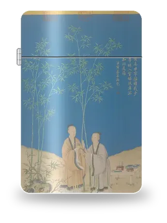 Messaggio di pace della primavera di Giuseppe Castiglione (Lang Shining) – cover d’arte per inserto di accendino