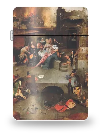 성 안토니우스의 유혹 삼면화 (히에로니무스 보스) 아트 케이스