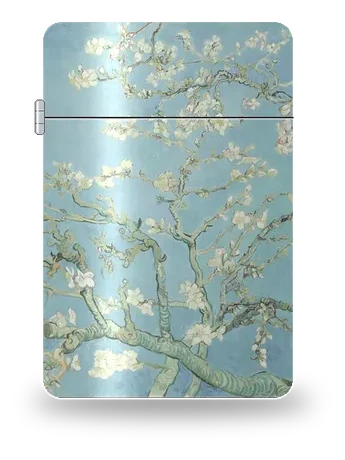 Ramo di mandorlo fiorito di Vincent van Gogh – cover d’arte per inserto di accendino