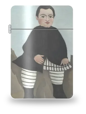 바위 위의 소년 (앙리 루소) 아트 케이스
