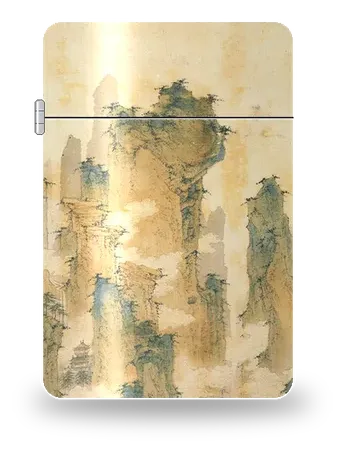 仙山楼阁图（局部）（仇英）艺术外壳