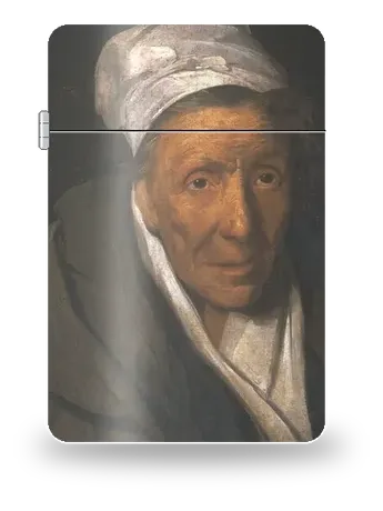La monomane del gioco di Théodore Géricault – cover d’arte per inserto di accendino