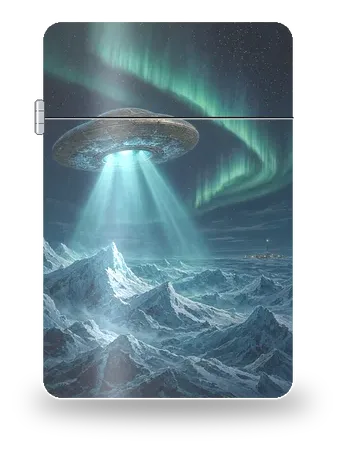 극야의 빙원 원반 (성사 원항 · 미확인 비행물체 UFO) 아트 케이스