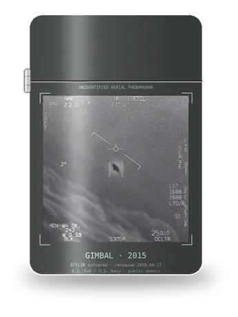 기록판 · GIMBAL 2015 (성사 원항 · 미확인 비행물체 UFO) 아트 케이스