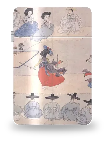 双剑对舞（申润福）艺术外壳