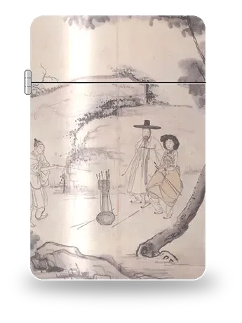 林下投壶（申润福）艺术外壳