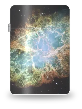 Nebulosa del Granchio di Telescopio spaziale Hubble – cover d’arte per inserto di accendino
