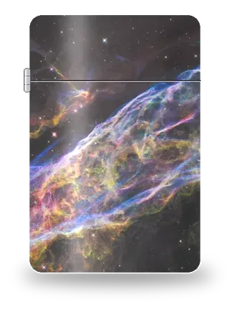 Nebulosa Velo di Telescopio spaziale Hubble – cover d’arte per inserto di accendino