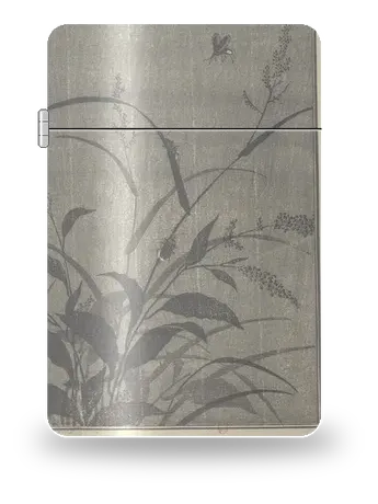 Libro illustrato di insetti scelti di Kitagawa Utamaro – cover d’arte per inserto di accendino