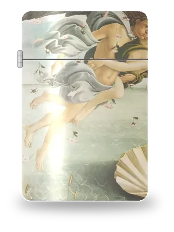 《維納斯的誕生》三聯·左幅：西風神（波提且利）藝術外殼