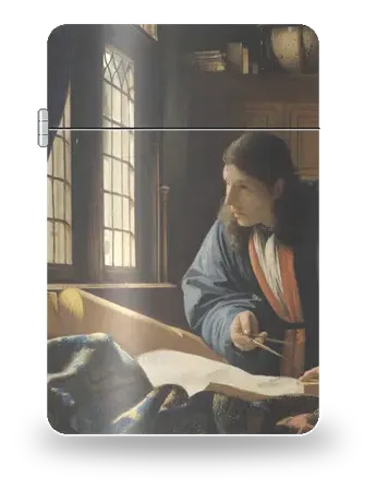 지리학자 (요하네스 페르메이르) 아트 케이스