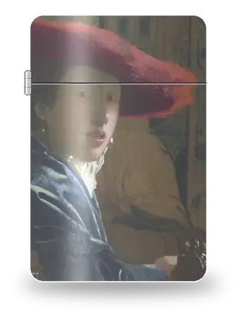 붉은 모자를 쓴 소녀 (요하네스 페르메이르) 아트 케이스