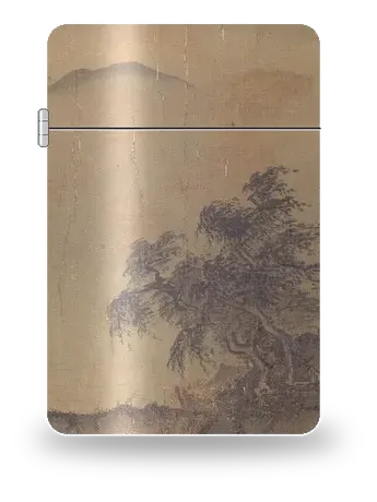 风雨归舟图（夏圭）艺术外壳